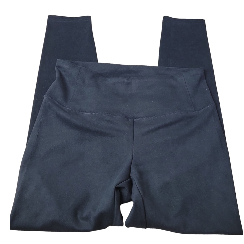 HILARY Radley Faux Suede High Rise Leggings
